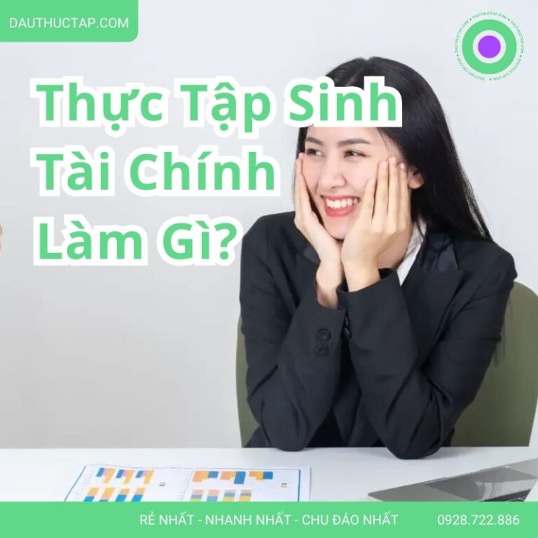 Thực tập sinh tài chính