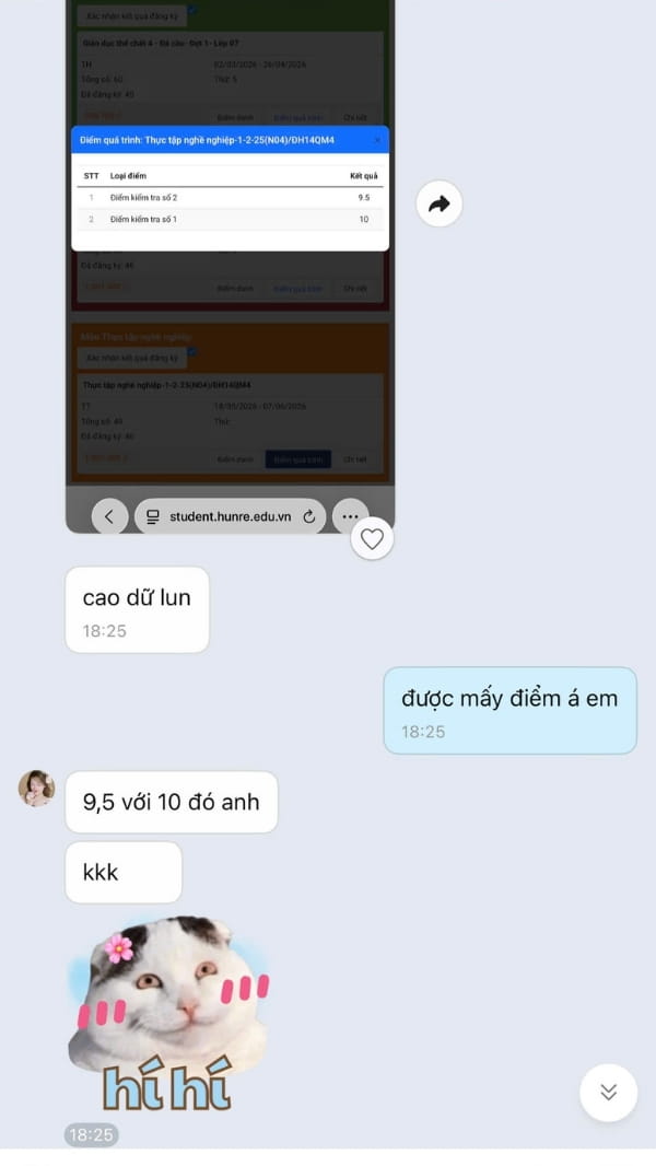 Feedback thực tế của sinh viên 4