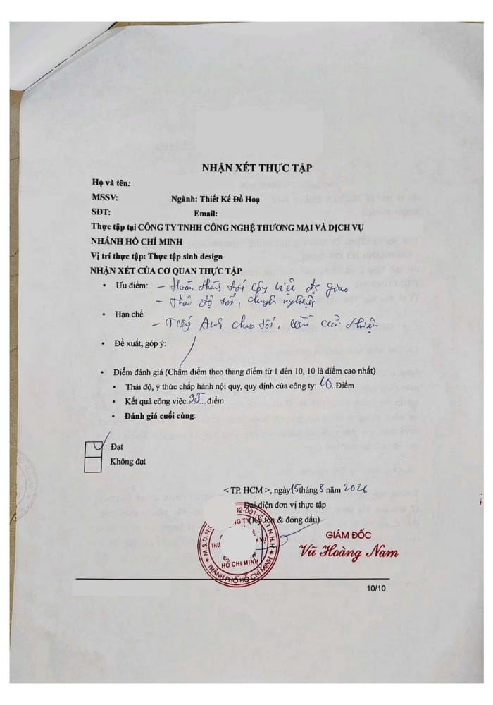 Ảnh minh hoạ xác nhận thực tập 3